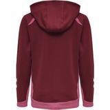 Hummel - Hmllead Zip Hoodie - Sweatshirt - Zwart - Polyester