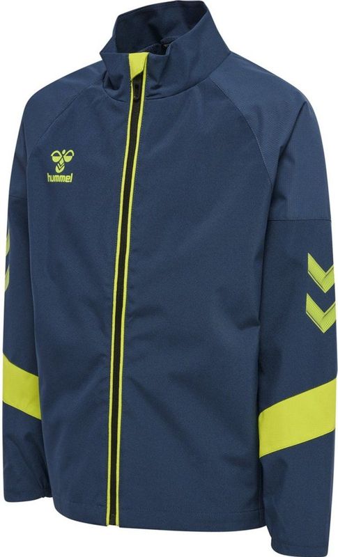 hummel - hmllead - Trainingsjack - Zwart - Polyester - Waterafstotend