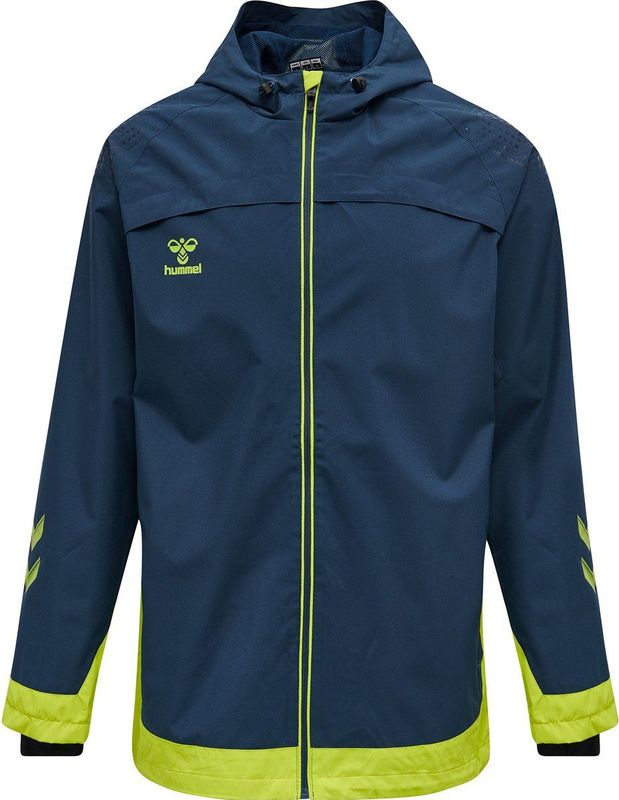 Hummel - Lead All Weather Jas - Zwart - Polyester - Waterafstotend