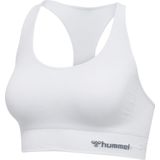 hummel - hmlTIF SEAMLESS SPORTS TOP - Sporttop - Zwart - Rekbare Stof