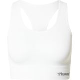 hummel - hmlTIF SEAMLESS SPORTS TOP - Sporttop - Zwart - Rekbare Stof