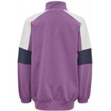 Hummel - Valerie Long Sweatshirt - Paars - Katoen - Lang Model met Buidelzak