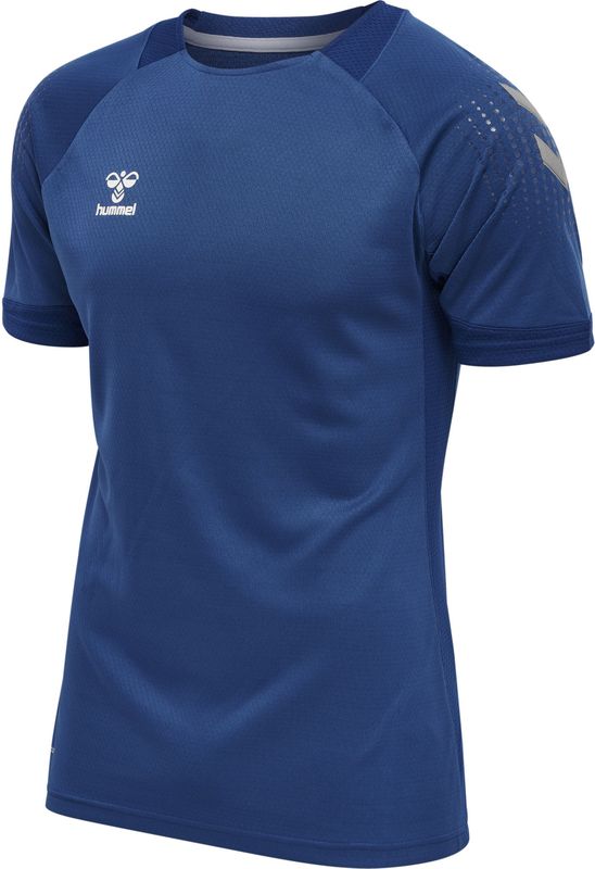 Hummel - Hmllead S/S Poly Jersey - T-shirt - Zwart - 100% Polyester