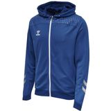 Hummel - Hmllead Zip Poly Hoodie - Sweatshirt - Zwart - 98% Polyester