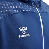 Hummel - Hmllead Zip Poly Hoodie - Sweatshirt - Zwart - 98% Polyester
