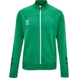 Hummel - Lead Poly Jas - Zwart - Sweatstof - Met Ritssluiting