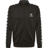 Hummel - Nathan 2.0 Jas - Sweatstof - Borduurlogo - Chevrontape - Zakken met Ritssluiting