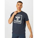 Hummel - hmlISAM - T-shirt - 100% Biologisch Katoen - Ronde Hals - Korte Mouwen