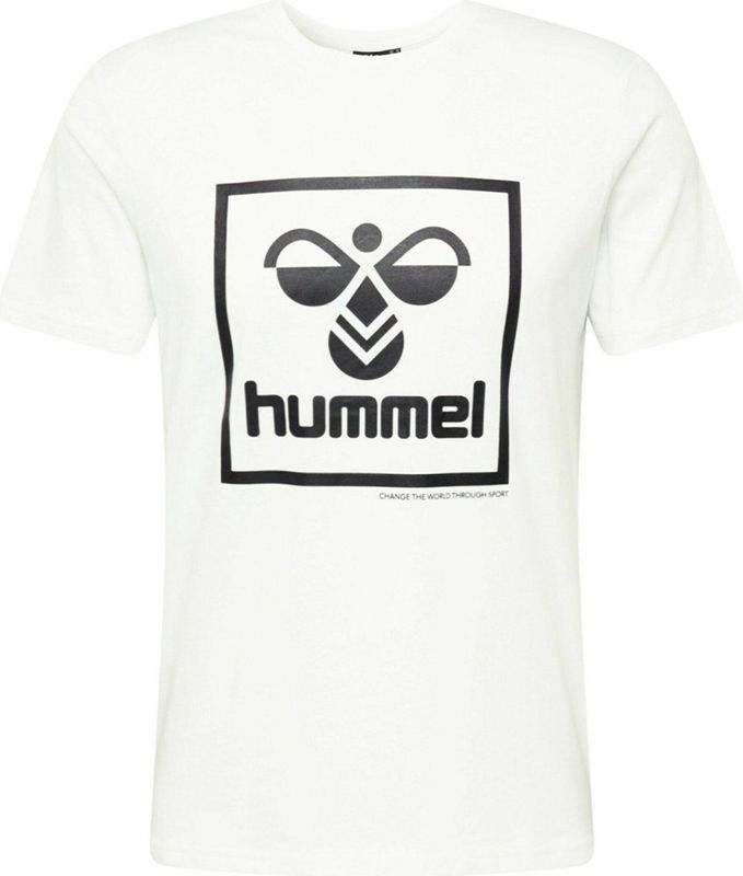 Hummel - hmlISAM T-Shirt - Sportshirt - Zwart - Biologisch Katoen