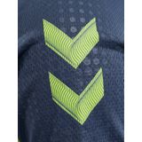 Hummel - hmlLEAD FUNCTIONAL Polo - Sportshirt - Blauw - Ademend Mesh