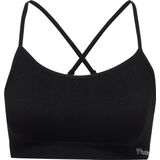 hummel - JUNO SEAMLESS BRA - Sport BH - Zwart - Stretchstof - Gerecycled