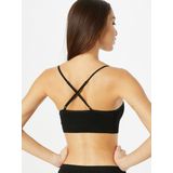 hummel - JUNO SEAMLESS BRA - Sport BH - Zwart - Stretchstof - Gerecycled