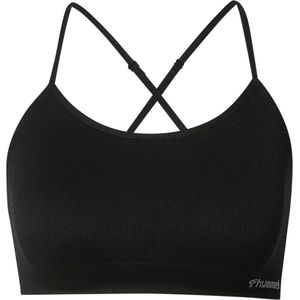 hummel - JUNO SEAMLESS BRA - Sport BH - Zwart - Stretchstof - Gerecycled