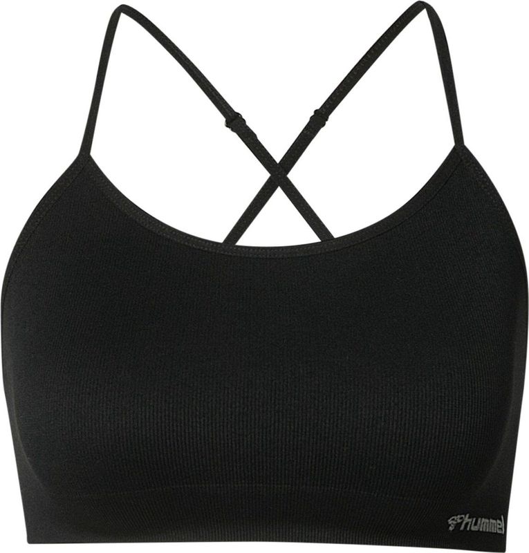 hummel - JUNO SEAMLESS BRA - Sport BH - Zwart - Stretchstof - Gerecycled