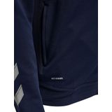 Hummel - Lead Jas - Zwart - Sweatstof - Rits met Zijzakken