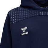 Hummel Lead Poly Hoodie Blauw Jongen