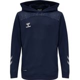 Hummel Lead Poly Hoodie Blauw Jongen