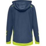 hummel - hmllead Hoodie - Groen - Stretchy Sweatstof - Capuchon met Trekkoord