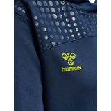 hummel - hmllead Hoodie - Groen - Stretchy Sweatstof - Capuchon met Trekkoord
