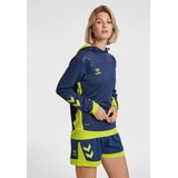 hummel - hmllead Hoodie - Groen - Stretchy Sweatstof - Capuchon met Trekkoord