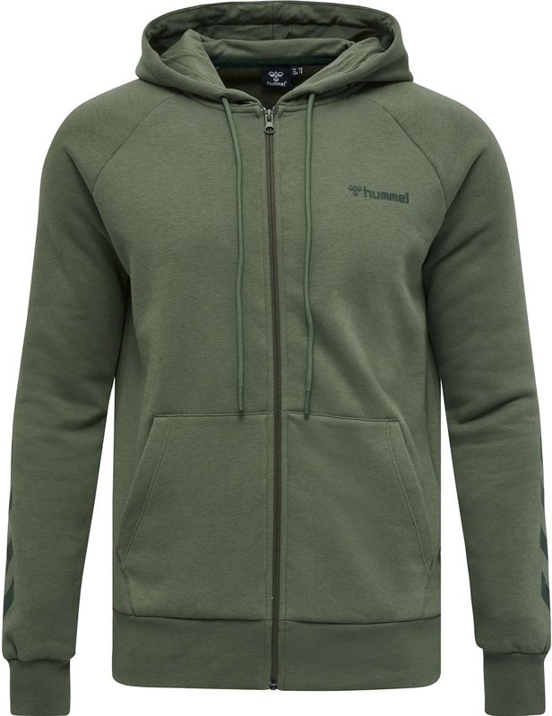 Hummel - hmlISAM - Hoodie - Met Ritssluiting - Geborsteld Fleece