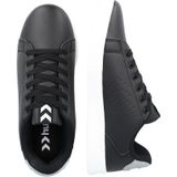 Hummel - Busan - Sneakers - Zwart - PU Bovenkant - Rubberen Buitenzoal