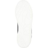 Hummel - Busan - Sneakers - Zwart - PU Bovenkant - Rubberen Buitenzoal