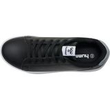 Hummel - Busan - Sneakers - Zwart - PU Bovenkant - Rubberen Buitenzoal