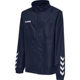 Hummel - hmlpromo rain - Kinderjas - Blauw - Waterdicht - Hoge Kraag