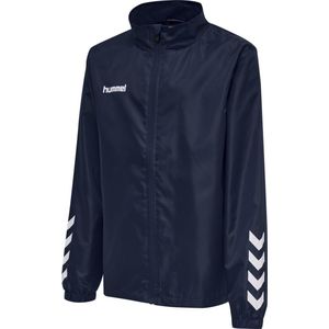 Hummel - hmlpromo rain - Kinderjas - Blauw - Waterdicht - Hoge Kraag