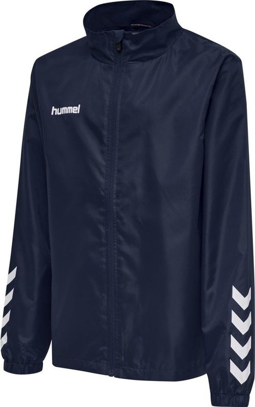 Hummel - hmlpromo rain - Kinderjas - Blauw - Waterdicht - Hoge Kraag