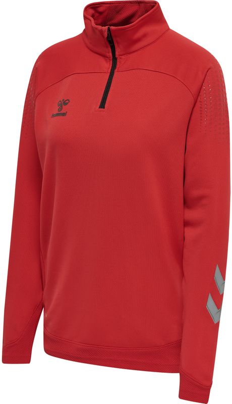 hmlLEAD - Sweatshirt - Zwart - Polyester - BEECOOL® Vochtregulatie