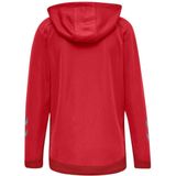 Hummel Lead Poly Hoodie Rood Vrouw