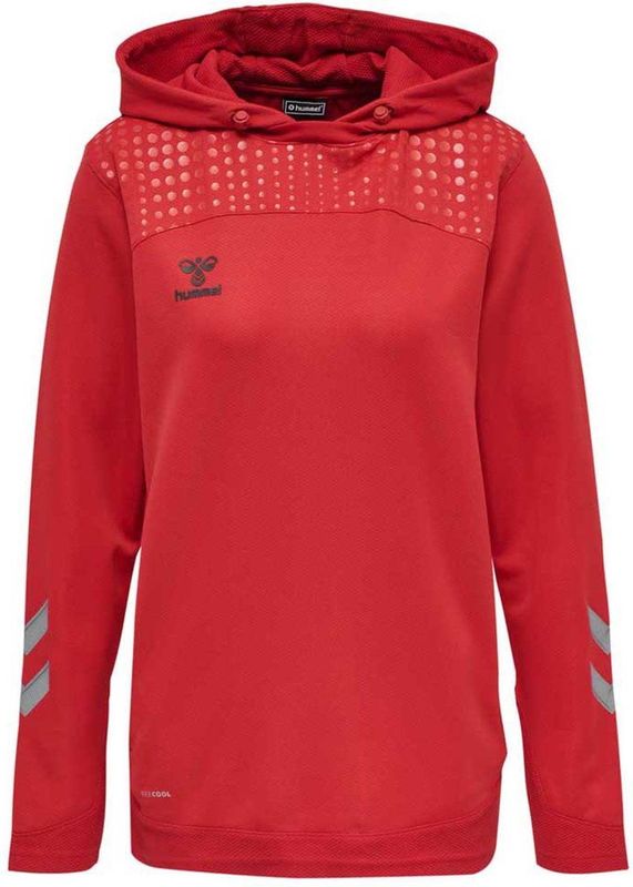 Hummel - Lead Poly Hoodie - Sweater - Zwart - Polyester