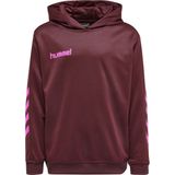 Hummel Promo Poly Hoodie - Sporttruien - bordeaux - Unise