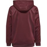 Hummel Promo Poly Hoodie - Sporttruien - bordeaux - Unise