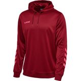 Hummel Promo Poly Hoodie - Sporttruien - bordeaux - Unise