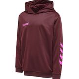 Hummel Promo Poly Hoodie - Sporttruien - bordeaux - Unise