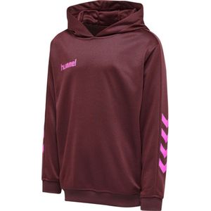 Hummel Promo Poly Hoodie - Sporttruien - bordeaux - Unise