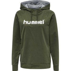 Hummel - HMLGO Cotton Logo Hoodie - Zwart - Katoen/Polyester