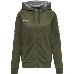 Hummel - HMLGO Katoenen Hoodie - Zwart - 80% Katoen 20% Polyester
