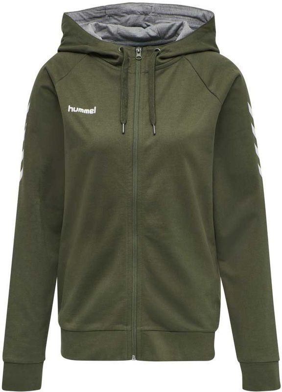 Hummel - HMLGO Katoenen Hoodie - Zwart - 80% Katoen 20% Polyester