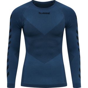 Hummel - First - Sportshirt - Groen - Katoen