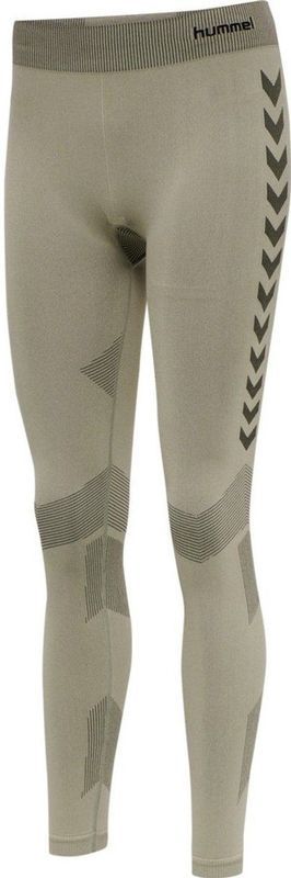 Hummel - hmlFirst - Trainings Tight - Zwart - Stretchstof - Naadloos