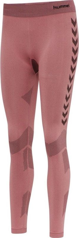 Hummel - hmlfirst Training Tight - Damespanty - Zwart - Naadloos - Stretchstof