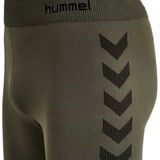 Hummel - hmlFIRST Seamless Training Short - Sportbroek - Zwart - Stretchstof