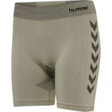 Hummel - hmlfirst Training - Damescompressieshort - Zwart - Stretchmateriaal