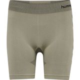 Hummel - hmlfirst Training - Damescompressieshort - Zwart - Stretchmateriaal