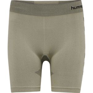 Hummel - hmlfirst Training - Damescompressieshort - Zwart - Stretchmateriaal