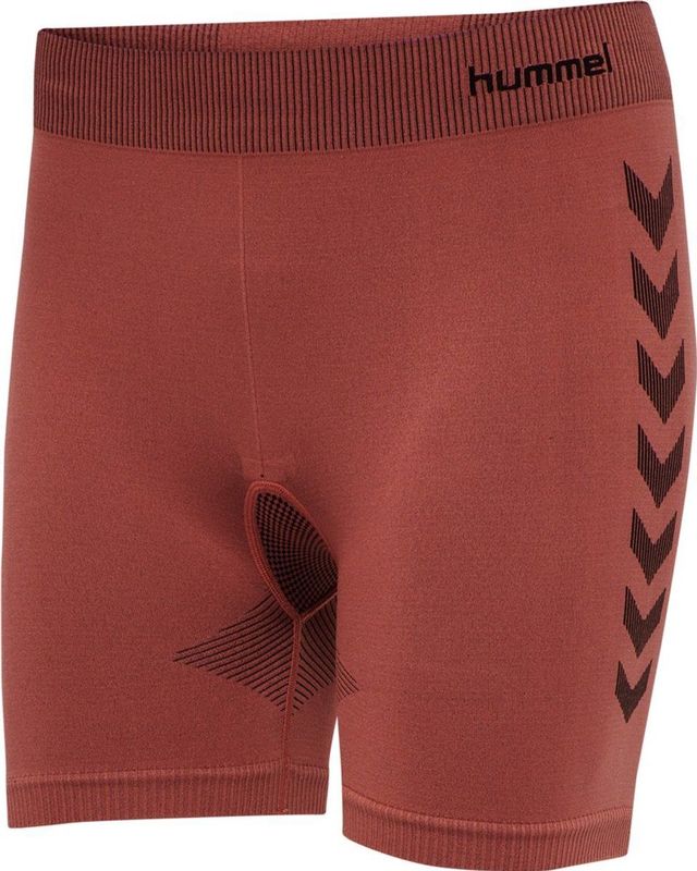 Hummel - hmlFIRST - Sportbroek - Zwart - Stretchstof - Naadloos